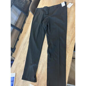 NWT Nordstrom Rack Black Work Extra Trim Fit Pants 36W x 32L